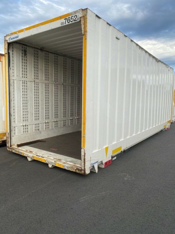 Swap body material container steel case STORAGE Container RSC KRONE WK7,3
