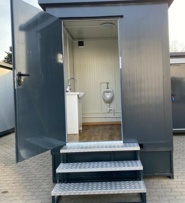 Toilet container with holding tank toilet box campsite sanitary container tank